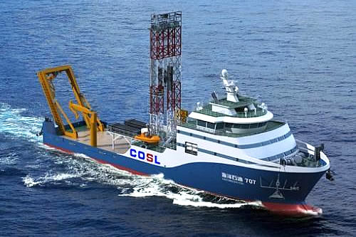 Comprehensive survey ship (CNOOC 707)